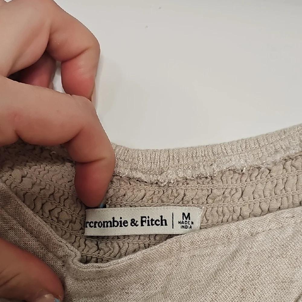 Abercrombie & Fitch Cream Mini Dress - Picture 2 of 3